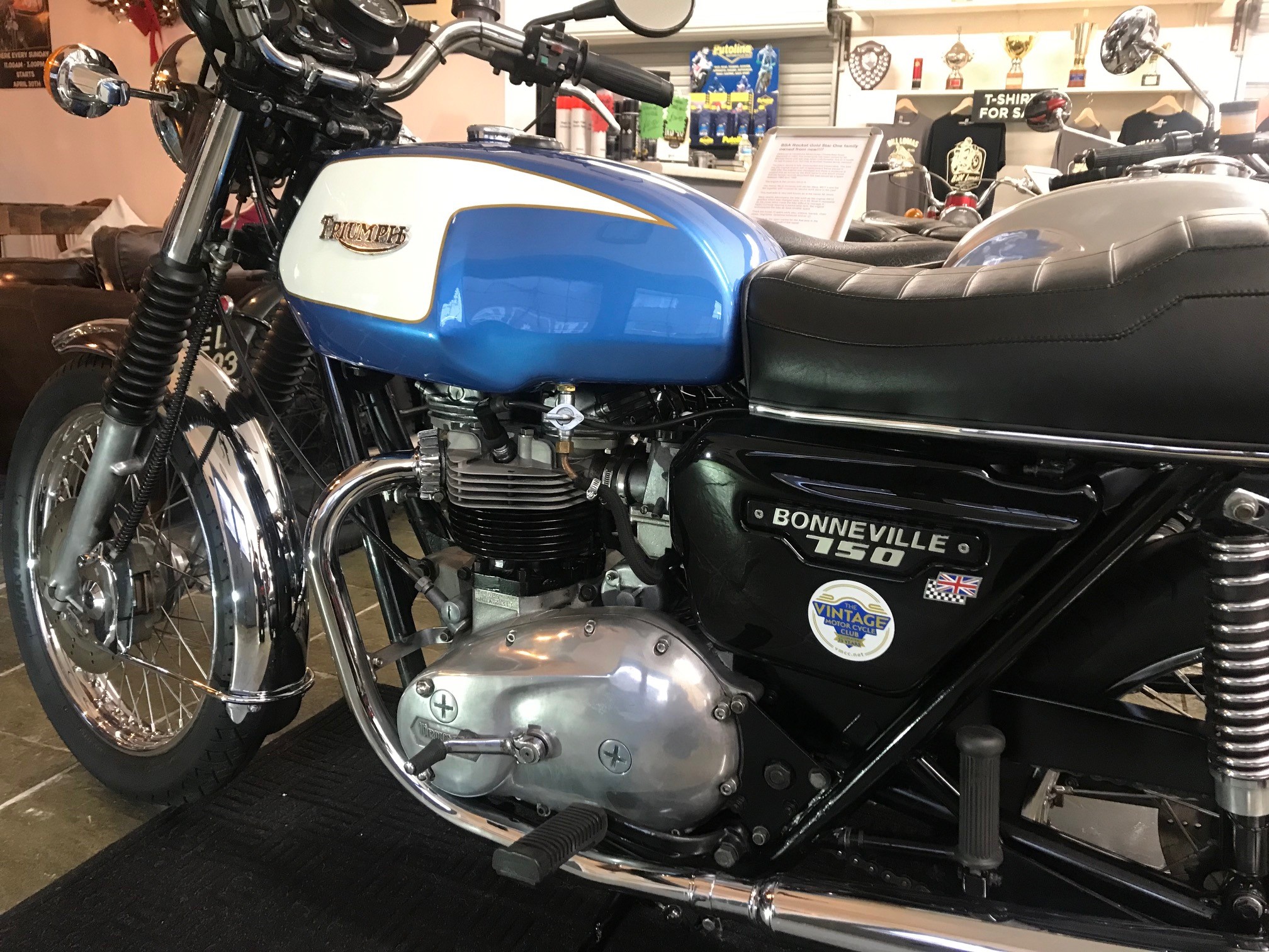 Triumph t140 electric online start for sale